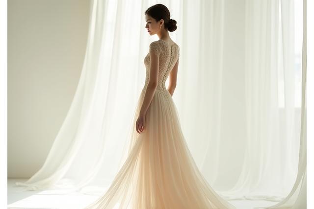 나비 아티산의 맞춤 제작된 우아한 여성 드레스