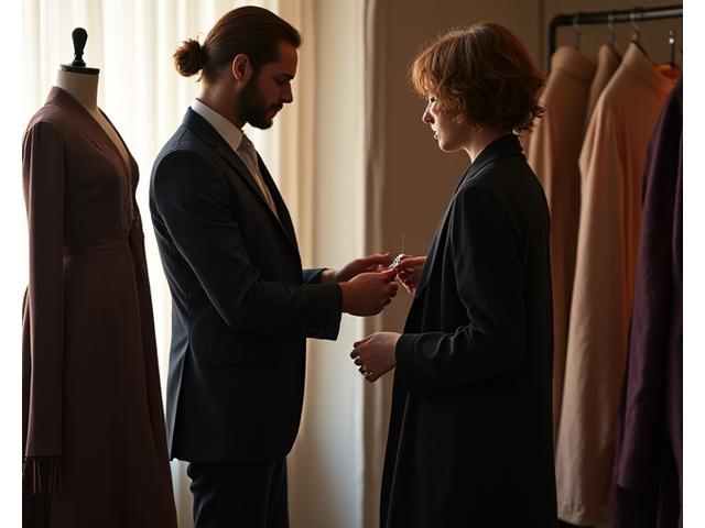 맞춤 의류 디자인 작업