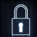 데이터 암호화를 상징하는 자물쇠 아이콘